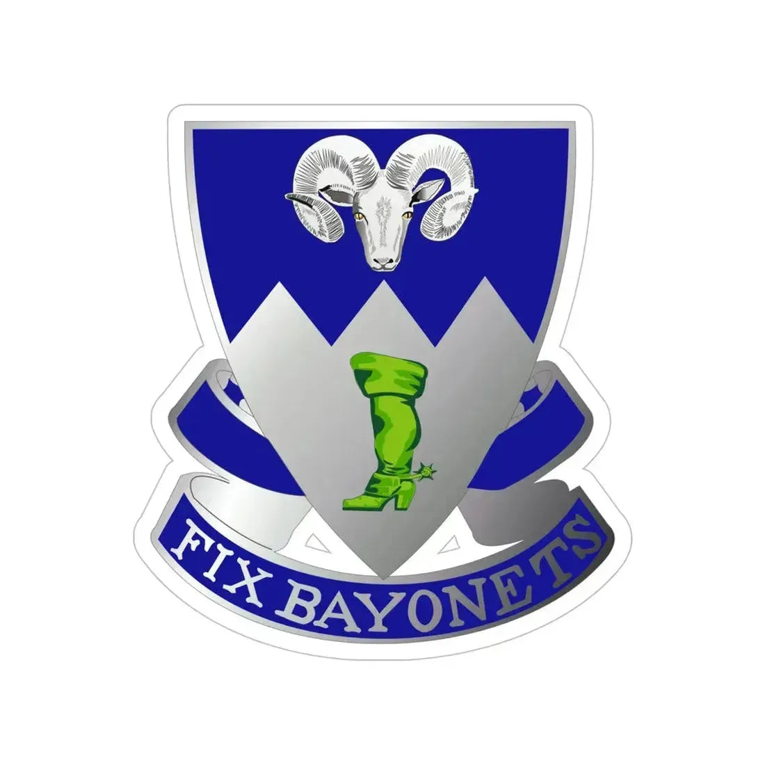 85th Infantry Regiment (U.S. Army) Transparent STICKER Die-Cut Vinyl Decal - The Sticker Space