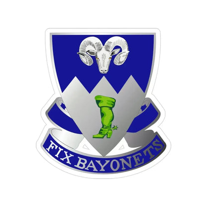 85th Infantry Regiment (U.S. Army) Transparent STICKER Die-Cut Vinyl Decal - The Sticker Space