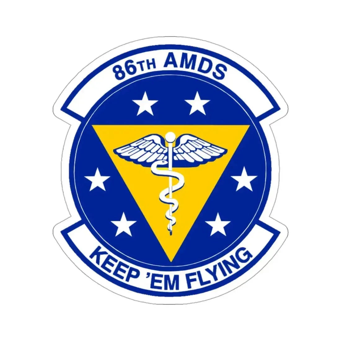 86 Aerospace Medicine Squadron USAFE (U.S. Air Force) STICKER Vinyl Die-Cut Decal - The Sticker Space