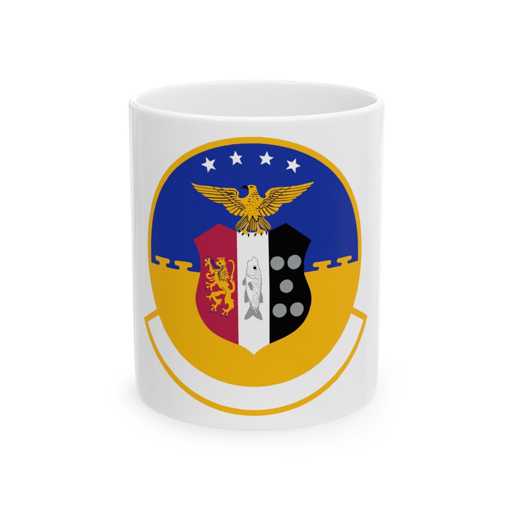 86 Civil Engineer Squadron USAFE (U.S. Air Force) White Coffee Mug-11oz-The Sticker Space