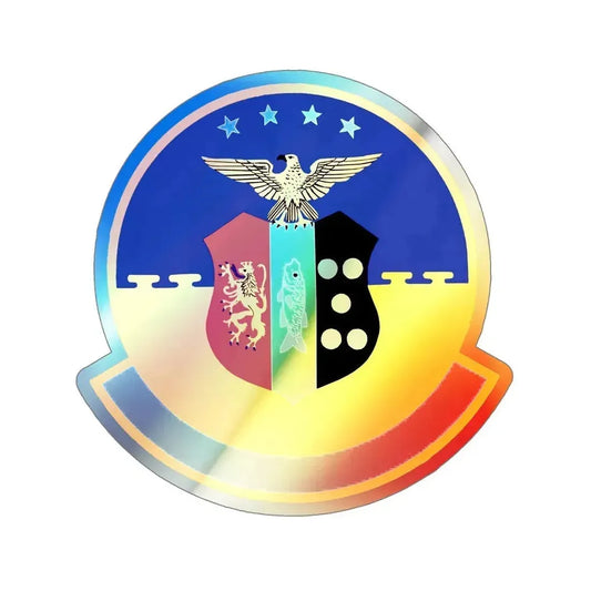 86 Civil Engineer Squadron USAFE (U.S. Air Force) Holographic STICKER Die-Cut Vinyl Decal 6 Inch Holographic - The Sticker Space