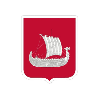 86 Engineer Battalion 2 (U.S. Army) REVERSE PRINT Transparent Die-Cut STICKER - The Sticker Space