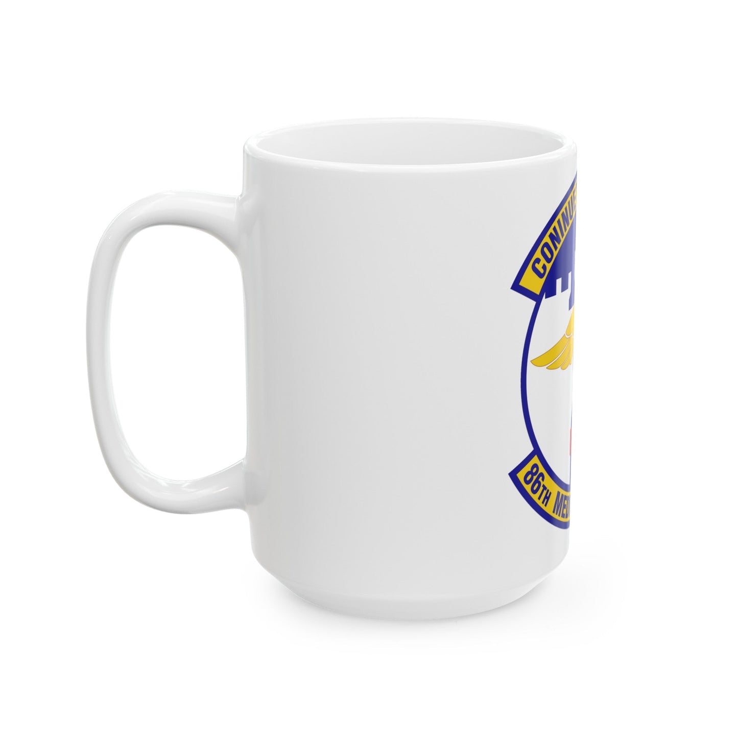 86 Medical Squadron USAFE (U.S. Air Force) White Coffee Mug-The Sticker Space