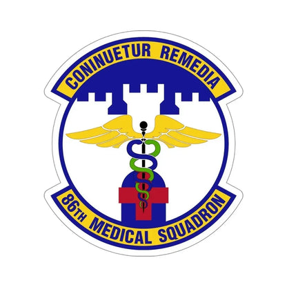 86 Medical Squadron USAFE (U.S. Air Force) STICKER Vinyl Die-Cut Decal - The Sticker Space
