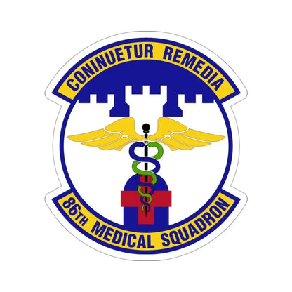 86 Medical Squadron USAFE (U.S. Air Force) STICKER Vinyl Die-Cut Decal - The Sticker Space