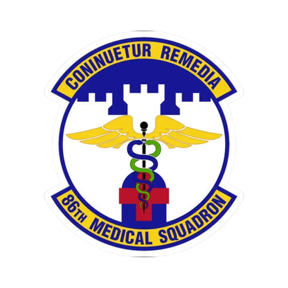 86 Medical Squadron USAFE (U.S. Air Force) STICKER Vinyl Kiss-Cut Decal 2 Inch White - The Sticker Space
