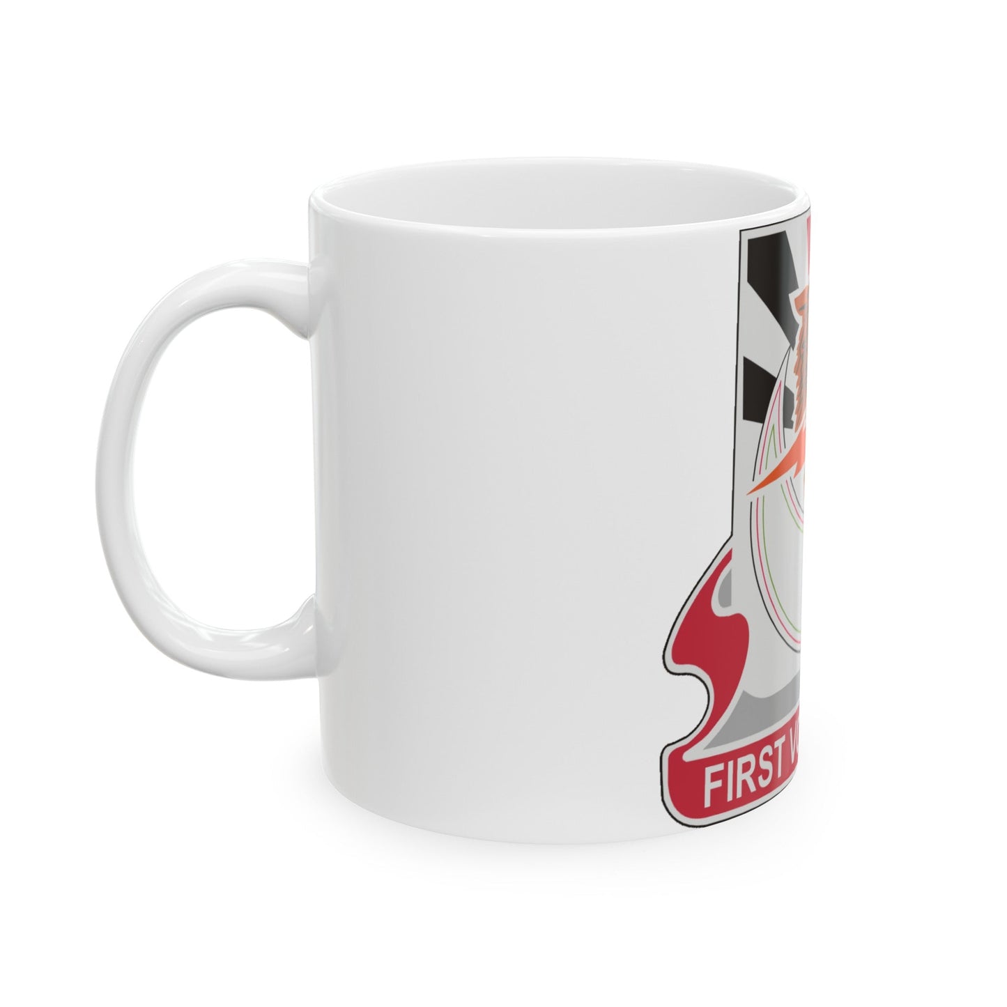 86 Signal Battalion (U.S. Army) White Coffee Mug-The Sticker Space