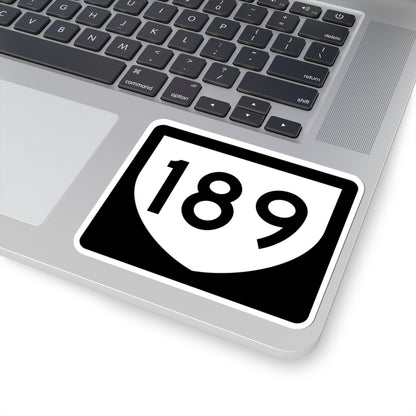 PR urban primary 189 (Puerto Rico) (Road Sign) STICKER Vinyl Kiss-Cut Decal