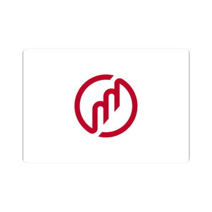 Flag of Miyazu Kyoto (Japan) STICKER Vinyl Kiss-Cut Decal