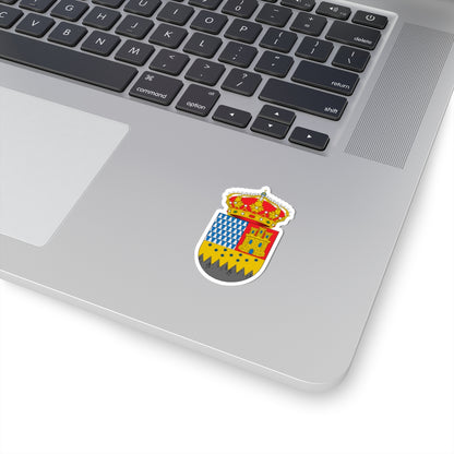 Escudo de Descargamaría (Spain) (Coat of Arms) STICKER Vinyl Kiss-Cut Decal