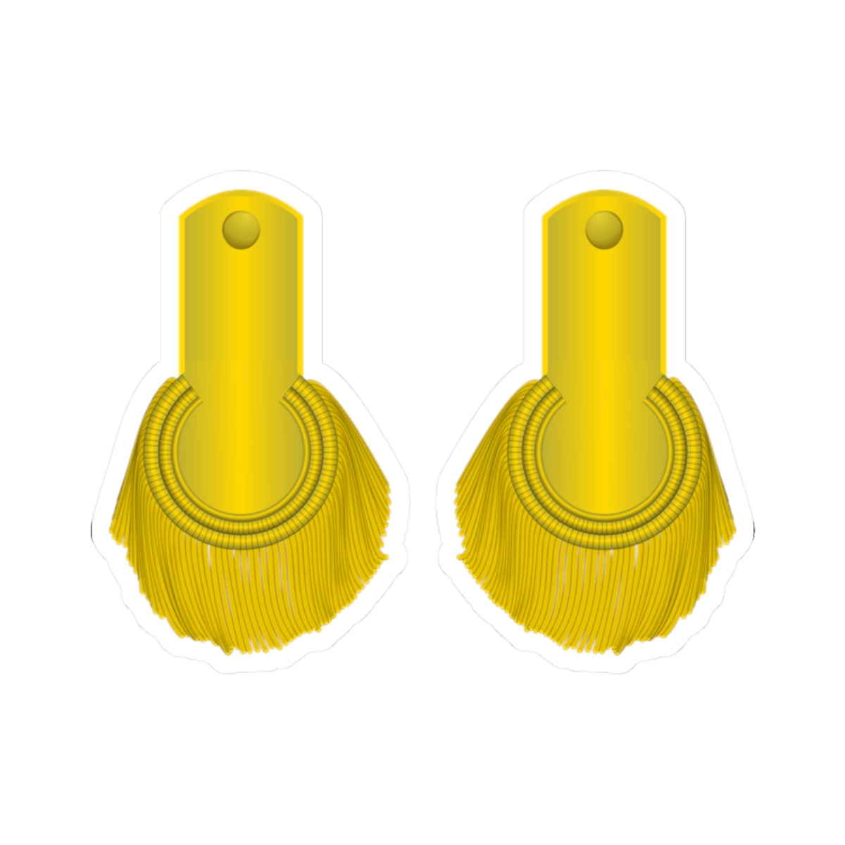 British Army Field Officer1760 1810 (United Kingdom) (Military Rank) STICKER Vinyl Kiss-Cut Decal