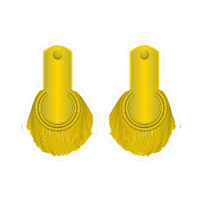 British Army Field Officer1760 1810 (United Kingdom) (Military Rank) STICKER Vinyl Kiss-Cut Decal