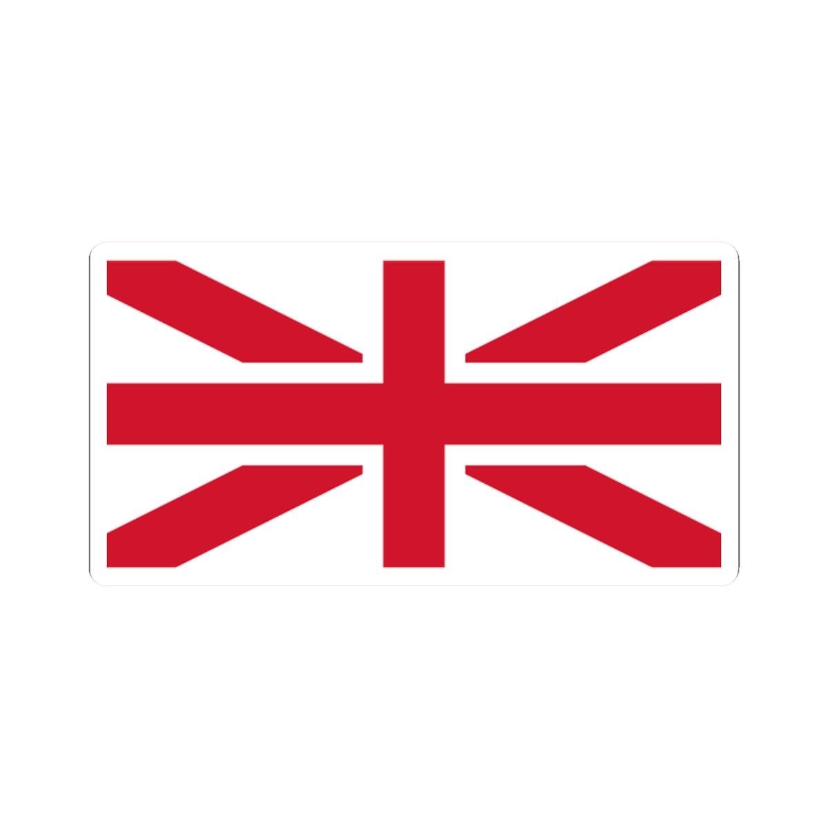 Flag of England and Northern Ireland (United Kingdom) STICKER Vinyl Kiss-Cut Decal