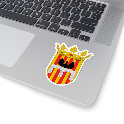 Escudo de Ariza (Spain) (Coat of Arms) STICKER Vinyl Kiss-Cut Decal