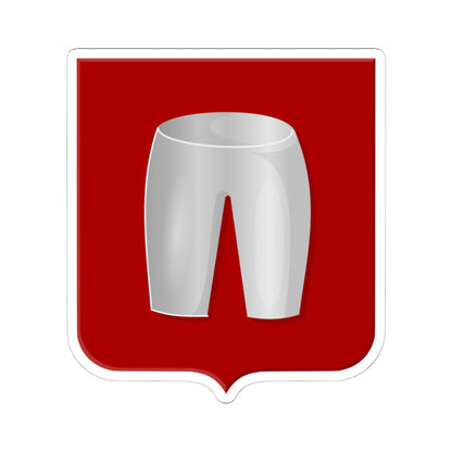 Abbenbroek wapen (Netherlands) (Coat of Arms) STICKER Vinyl Kiss-Cut Decal