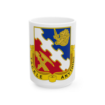 863 Engineer Battalion (U.S. Army) White Coffee Mug-15oz-The Sticker Space