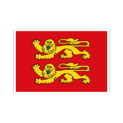 Flag of Normandie (France) STICKER Vinyl Kiss-Cut Decal