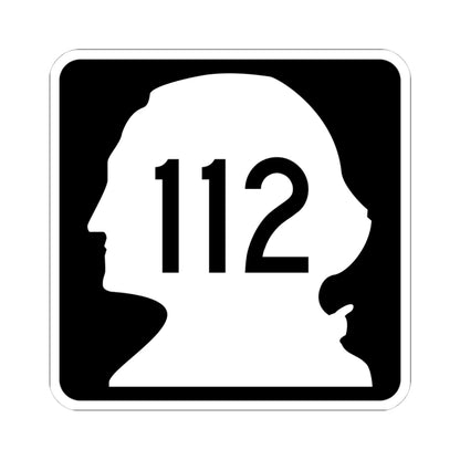 WA-112 (Washington) (Road Sign) STICKER Vinyl Kiss-Cut Decal