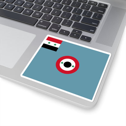 Air Force Ensign of Syria 1980-2024 (Syria) STICKER Vinyl Kiss-Cut Decal