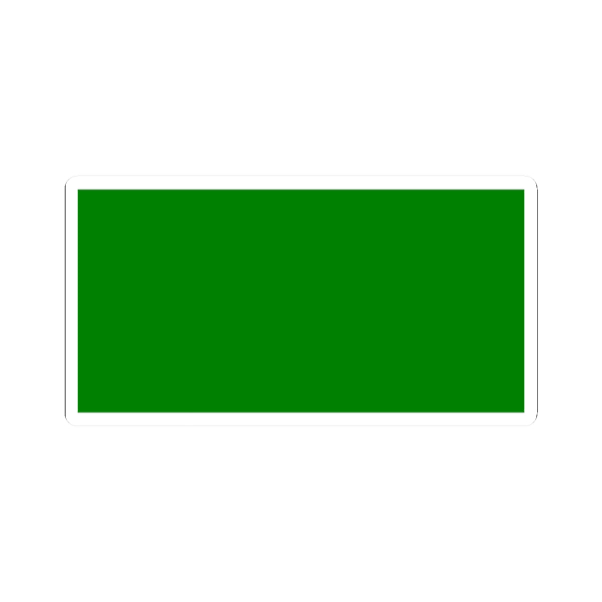 Flag of Abu Dhabi 1899 (United Arab Emirates) STICKER Vinyl Kiss-Cut Decal