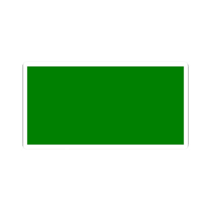 Flag of Abu Dhabi 1899 (United Arab Emirates) STICKER Vinyl Kiss-Cut Decal