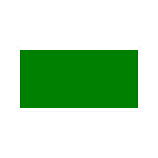 Flag of Abu Dhabi 1899 (United Arab Emirates) STICKER Vinyl Kiss-Cut Decal
