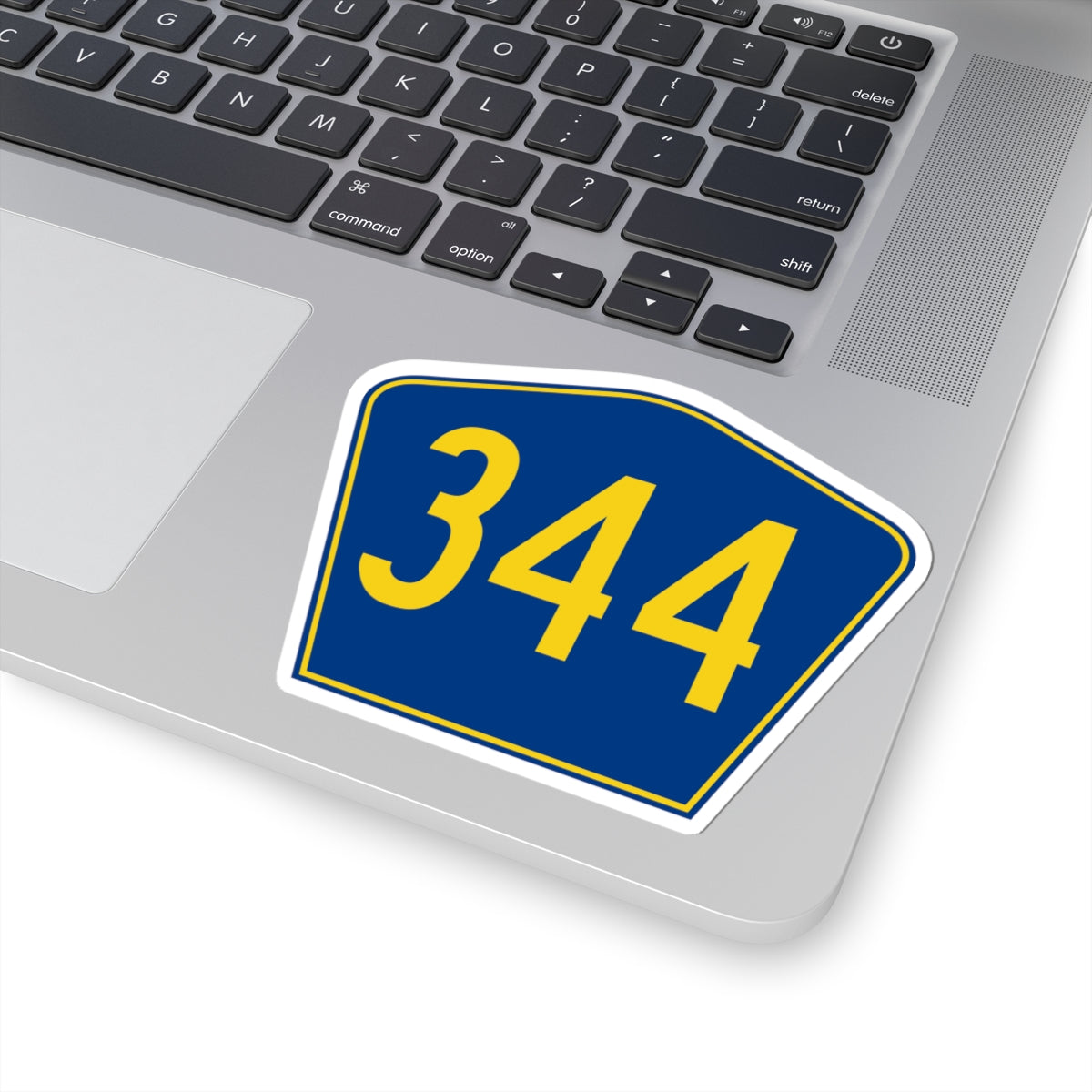 PR secondary 344 (Puerto Rico) (Road Sign) STICKER Vinyl Kiss-Cut Decal