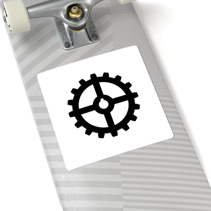 CHE Industriequartier ZH Flag (Switzerland) STICKER Vinyl Kiss-Cut Decal