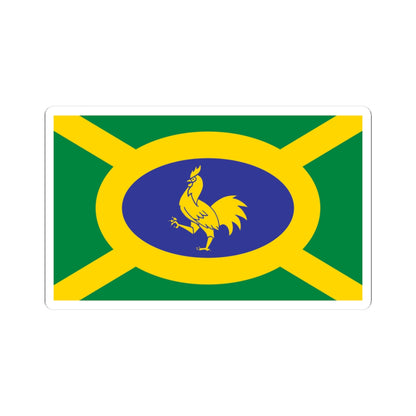 Penkhull village flag (England) STICKER Vinyl Kiss-Cut Decal