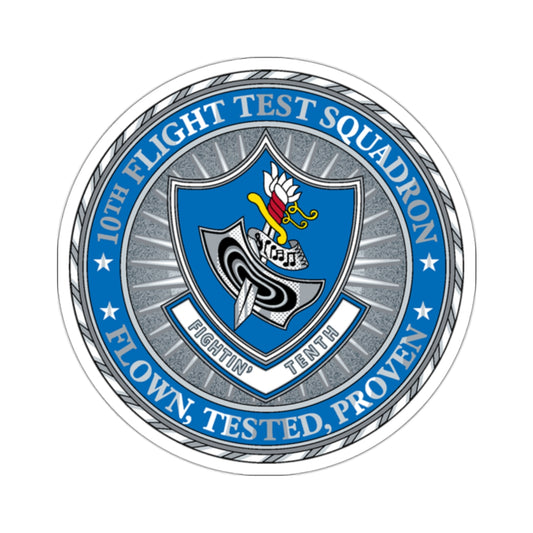 10th Flight Test Sq (U.S. Air Force) STICKER Vinyl Kiss-Cut Decal