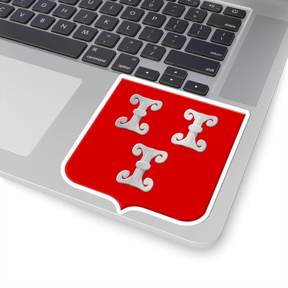 Abcoude Baambrugge wapen (Netherlands) (Coat of Arms) STICKER Vinyl Kiss-Cut Decal