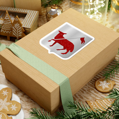 Achttienhoven wapen (Netherlands) (Coat of Arms) STICKER Vinyl Kiss-Cut Decal