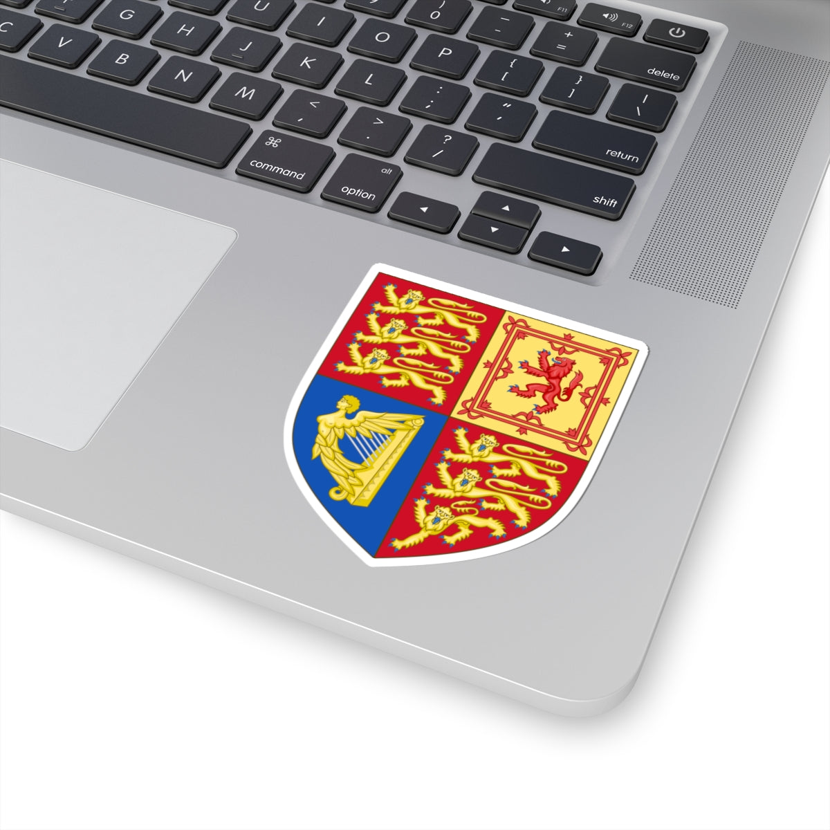 Arms of the United Kingdom since 1837 (United Kingdom) (Coat of Arms) STICKER Vinyl Kiss-Cut Decal