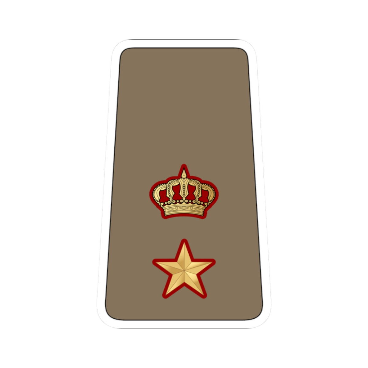 11. KLF LTC (Kuwait) (Military Rank) STICKER Vinyl Kiss-Cut Decal