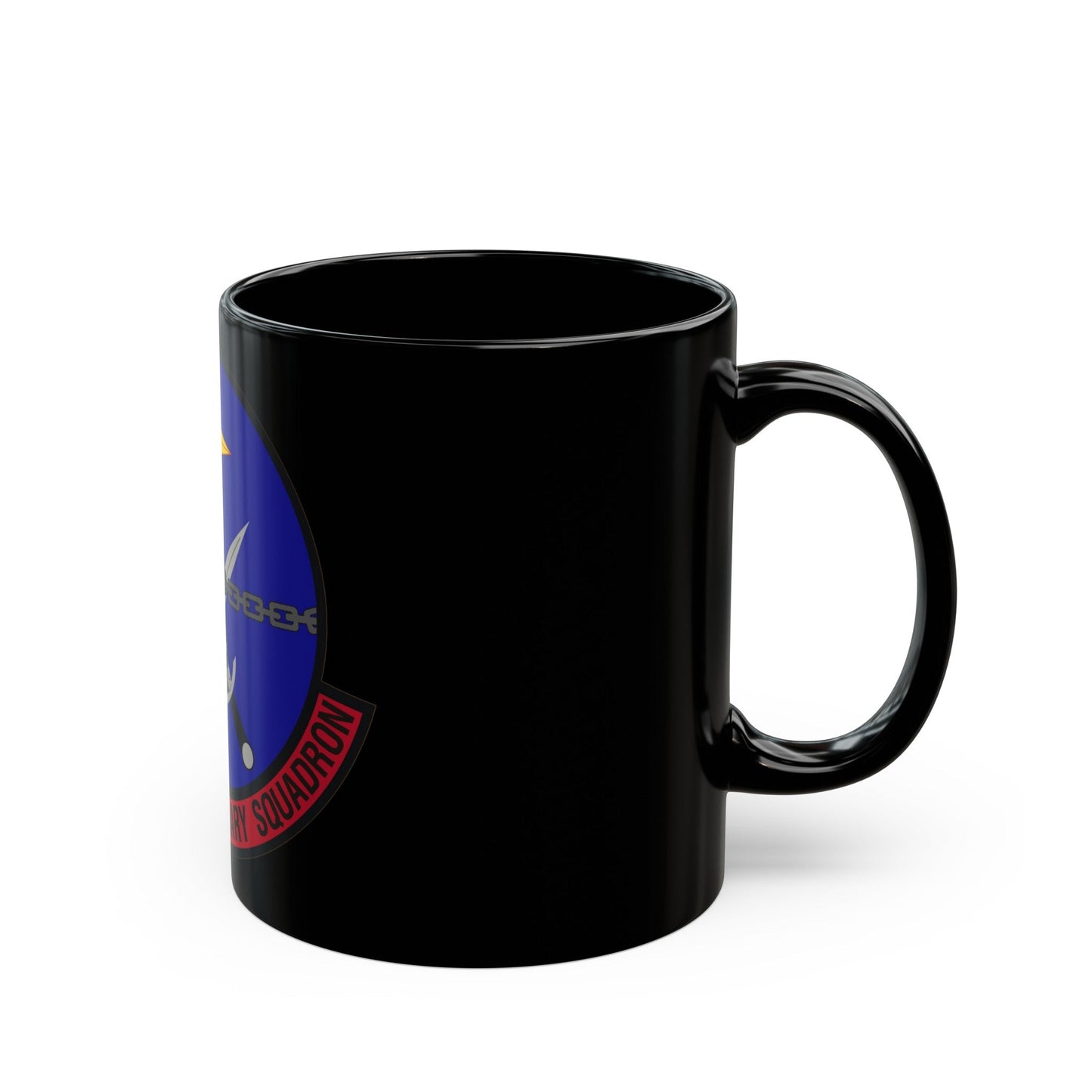 866th Air Expeditionary Squadron (U.S. Air Force) Black Coffee Mug-The Sticker Space