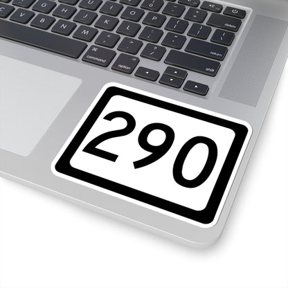 WV-290 (Virginia) (Road Sign) STICKER Vinyl Kiss-Cut Decal