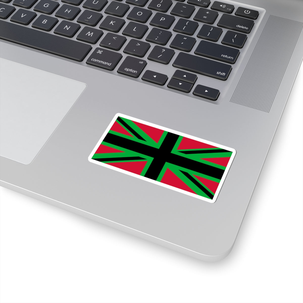 African Britain Flag (United Kingdom) STICKER Vinyl Kiss-Cut Decal