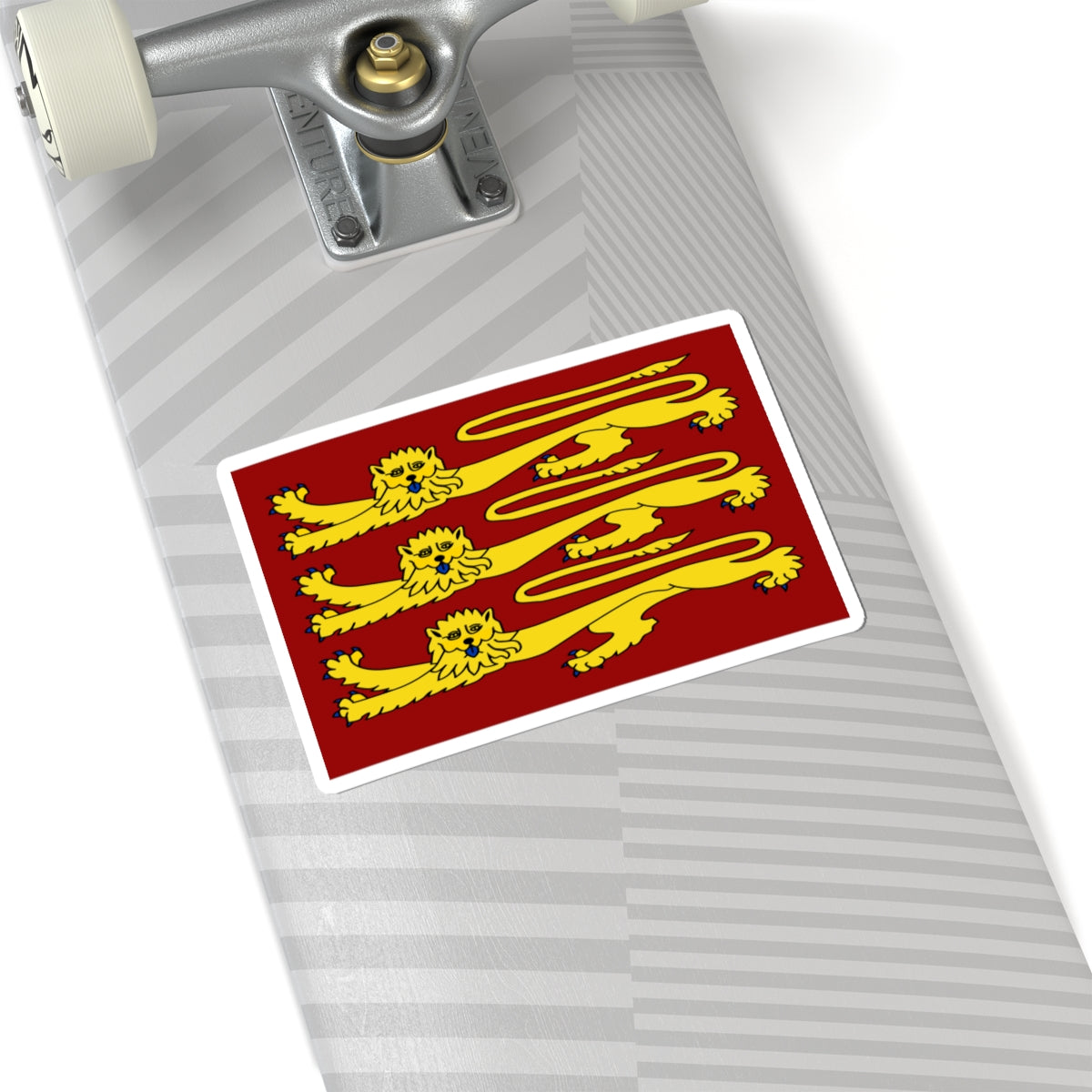 Royal Standard of England (United Kingdom) STICKER Vinyl Kiss-Cut Decal