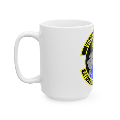 868th Communications Squadron (U.S. Air Force) White Coffee Mug-The Sticker Space