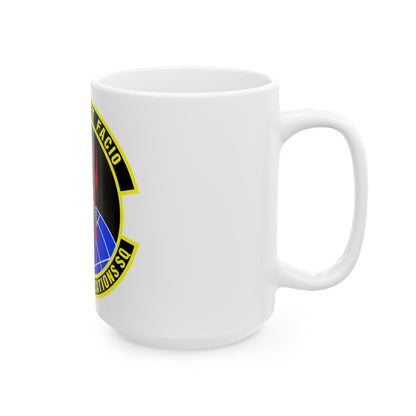 868th Communications Squadron (U.S. Air Force) White Coffee Mug-The Sticker Space