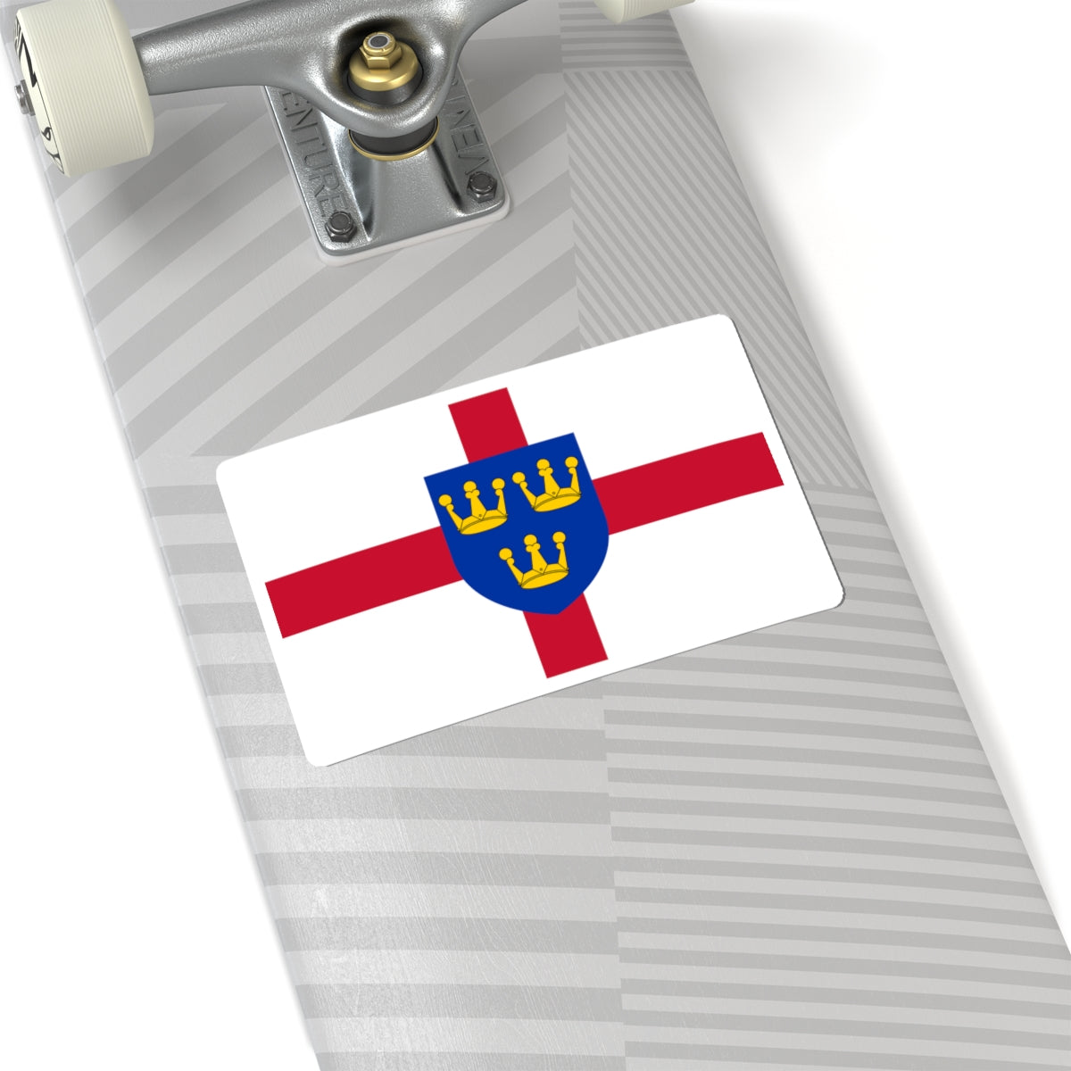 Flag of East Anglia (England) STICKER Vinyl Kiss-Cut Decal