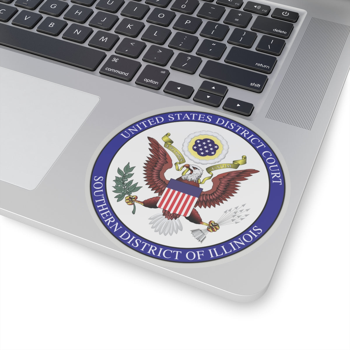 Seal of the United States District Court for the Southern District of Illinois - STICKER Vinyl Kiss-Cut Decal