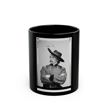 Major General George Armstrong Custer (U.S. Civil War) Black Coffee Mug