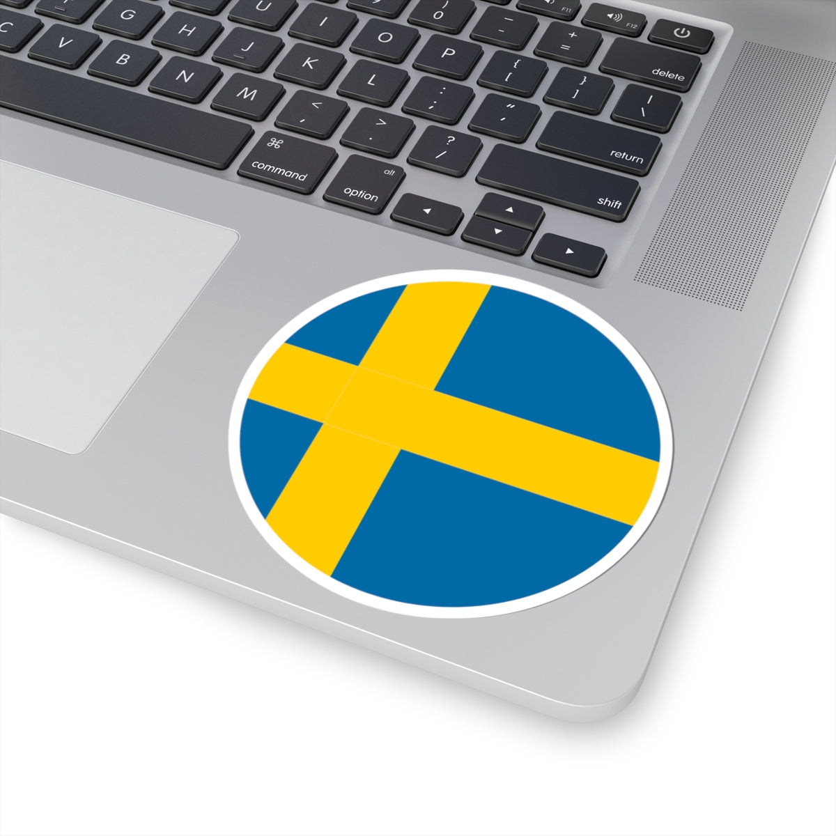 Sweden flag orb icon (Sweden) STICKER Vinyl Kiss-Cut Decal