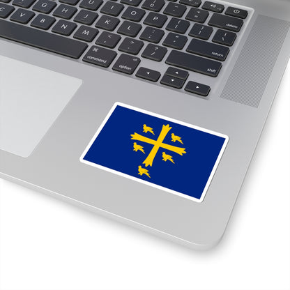 Banner of Saint Edward (England) STICKER Vinyl Kiss-Cut Decal