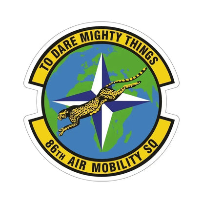 86th Air Mobility Squadron (U.S. Air Force) STICKER Vinyl Die-Cut Decal 5 Inch - The Sticker Space