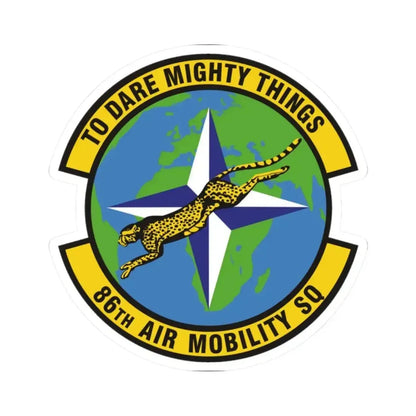 86th Air Mobility Squadron (U.S. Air Force) STICKER Vinyl Kiss-Cut Decal - The Sticker Space