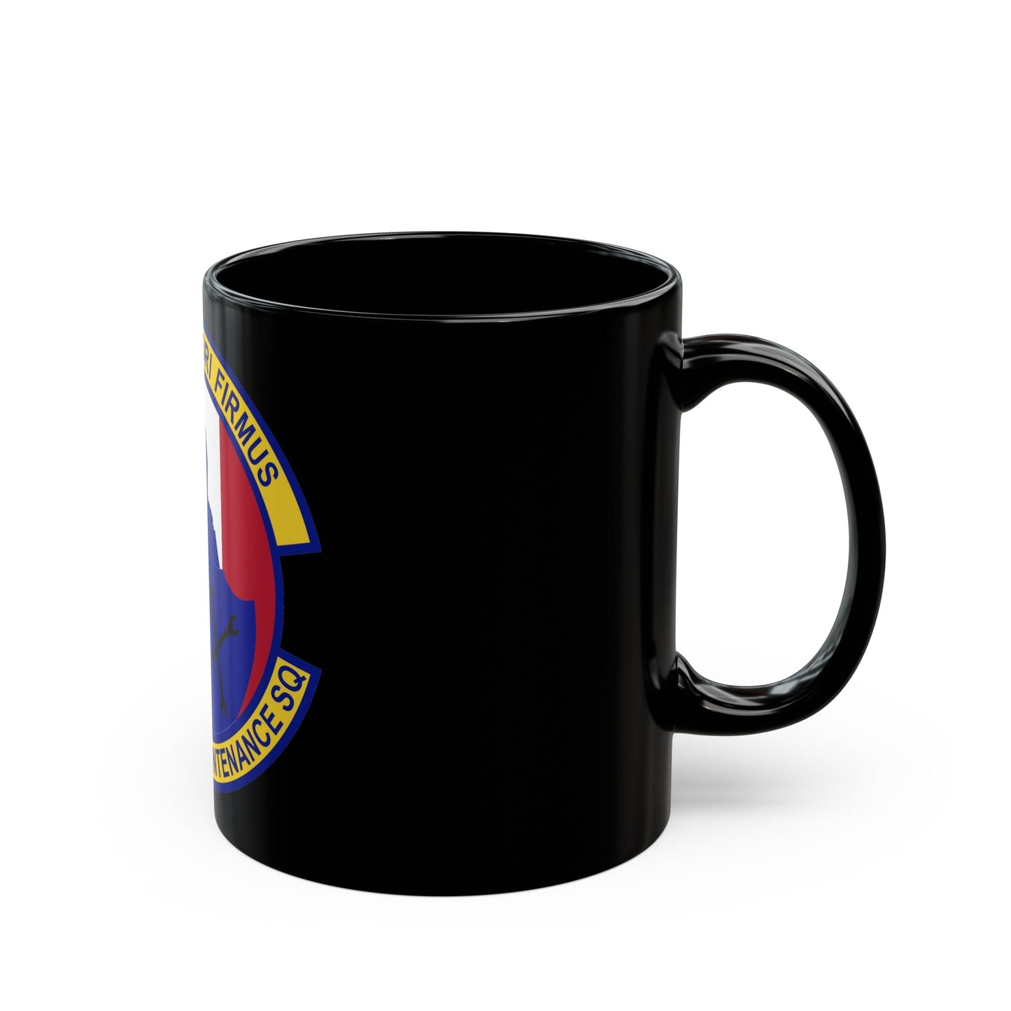 86th Aircraft Maintenance Squadron (U.S. Air Force) Black Coffee Mug-The Sticker Space