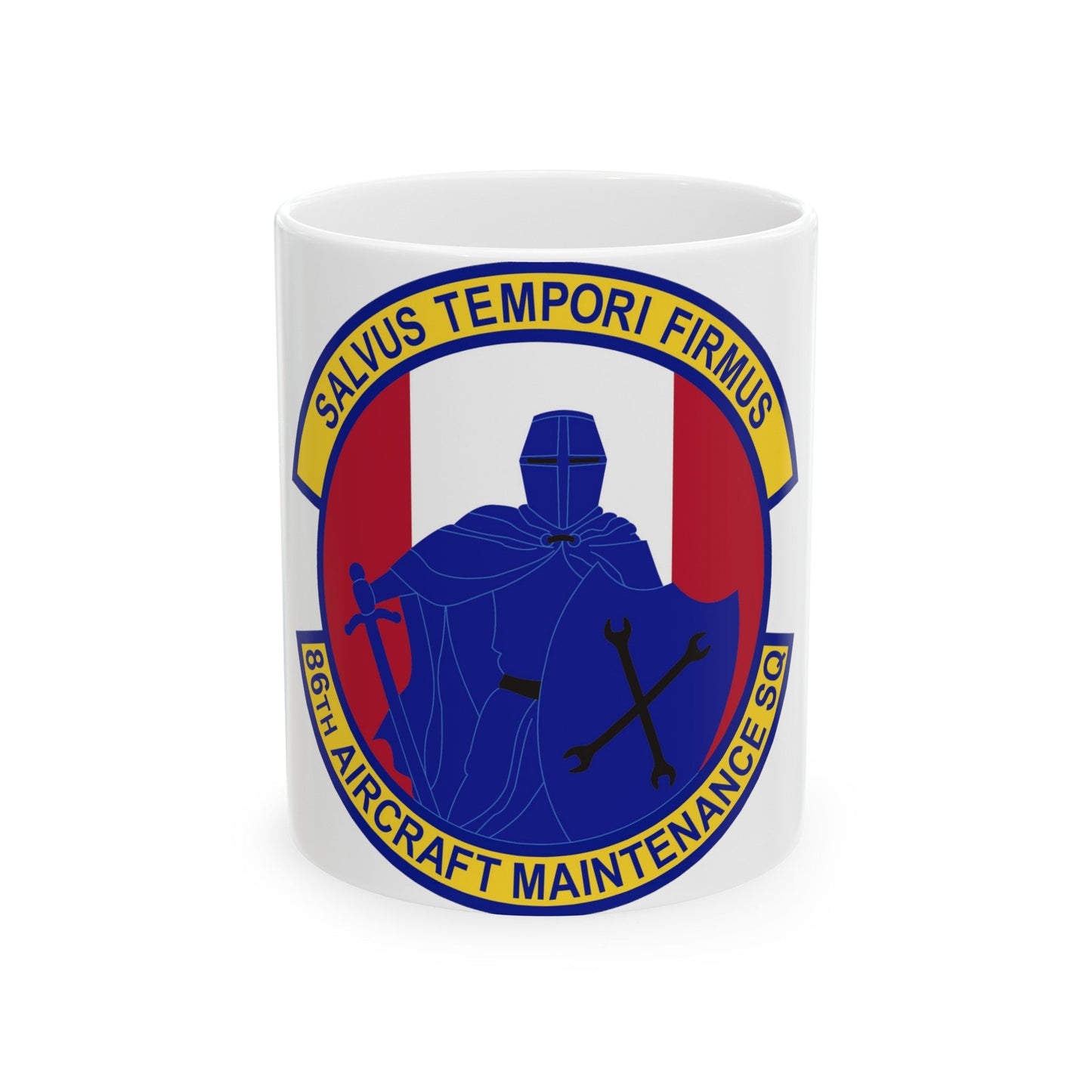 86th Aircraft Maintenance Squadron (U.S. Air Force) White Coffee Mug-11oz-The Sticker Space