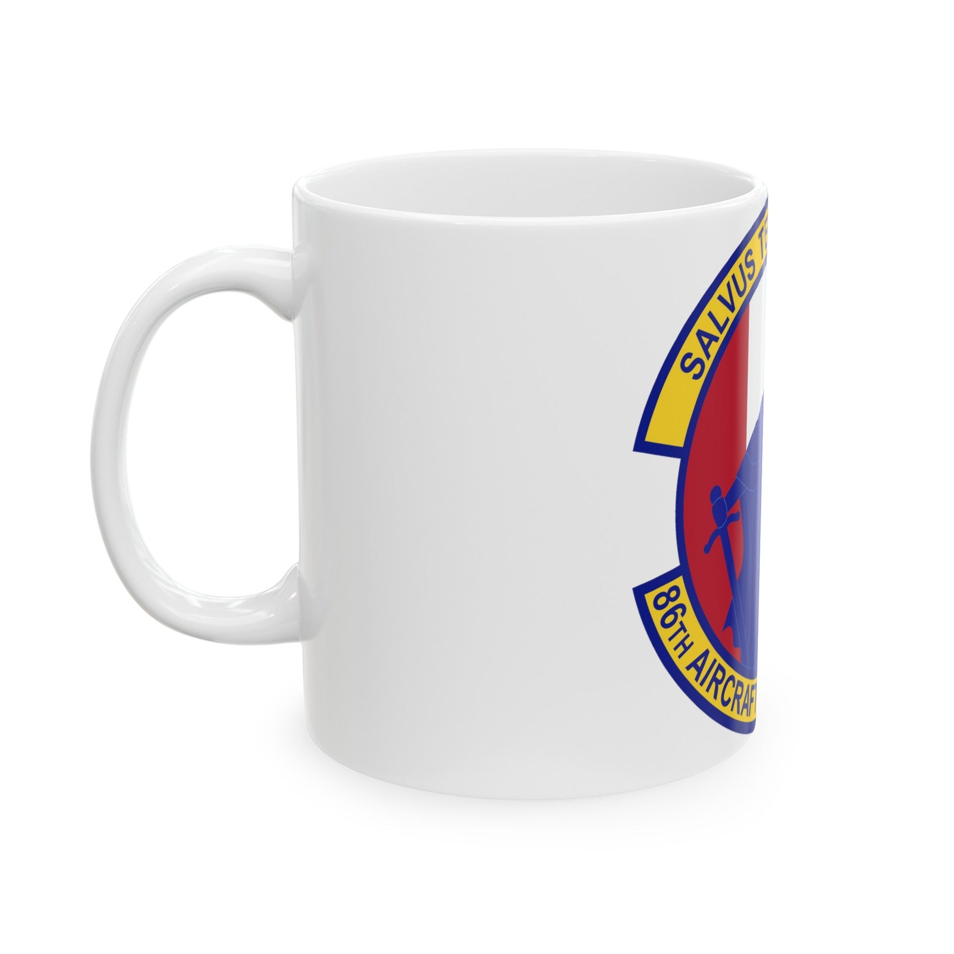 86th Aircraft Maintenance Squadron (U.S. Air Force) White Coffee Mug-The Sticker Space